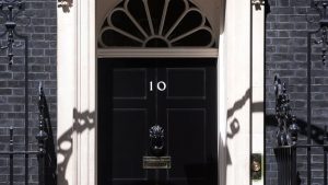 the door to number 10